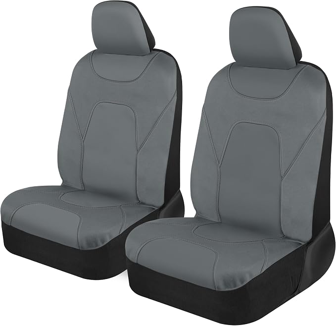 Pet Car Seat Protector — Front Seat — Gray