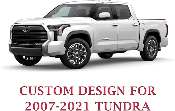 Seat Covers for Toyota Tundra — Front Seat — Red