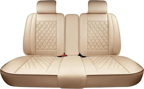 Universal Seat Covers — Rear Seat — Beige