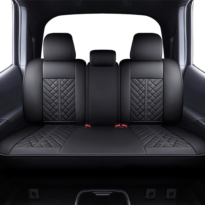 Seat Covers for Toyota Tacoma — Full Set — Black