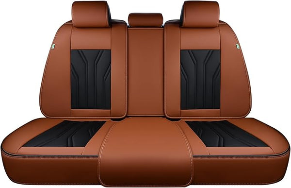 Universal Seat Covers — Rear Seat — Brown / Black