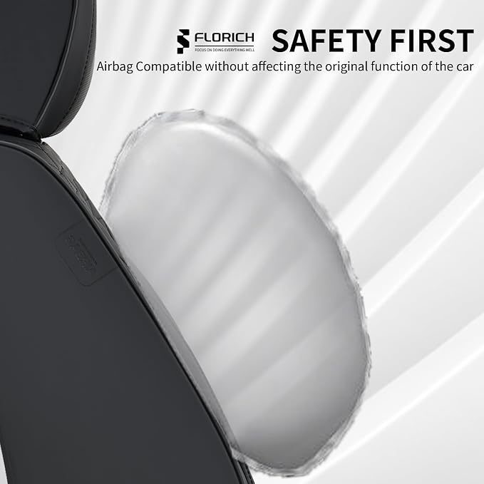 Universal Seat Covers — Front Seat — Black