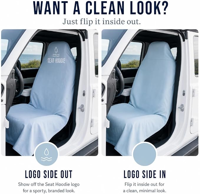 Universal Seat Covers — Black
