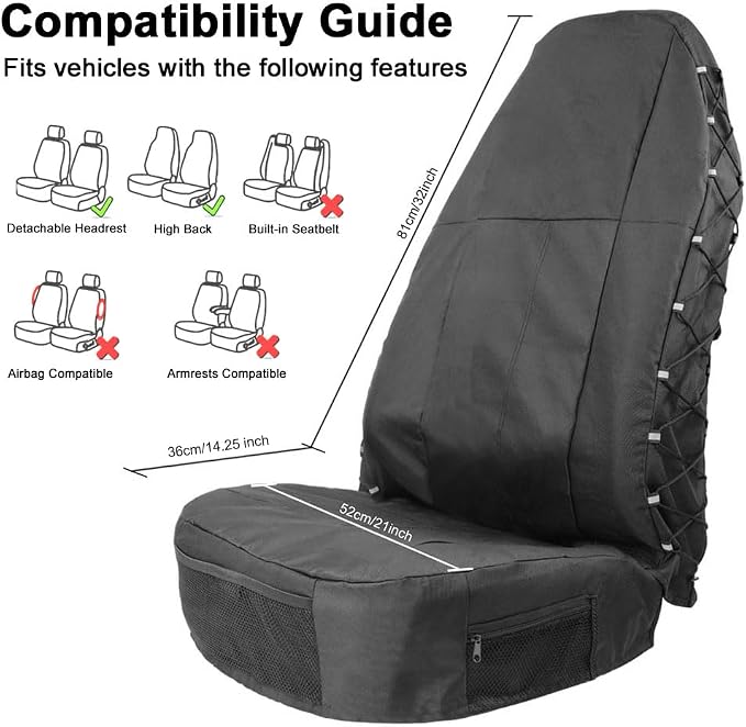 Car Seat Covers — Front Seat