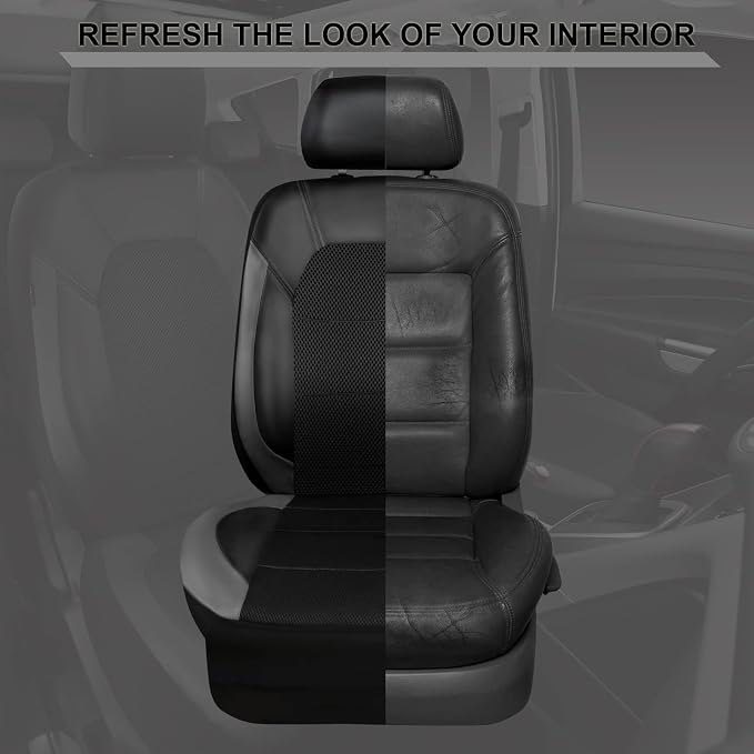 Universal Seat Covers — Full Set — Black / Gray