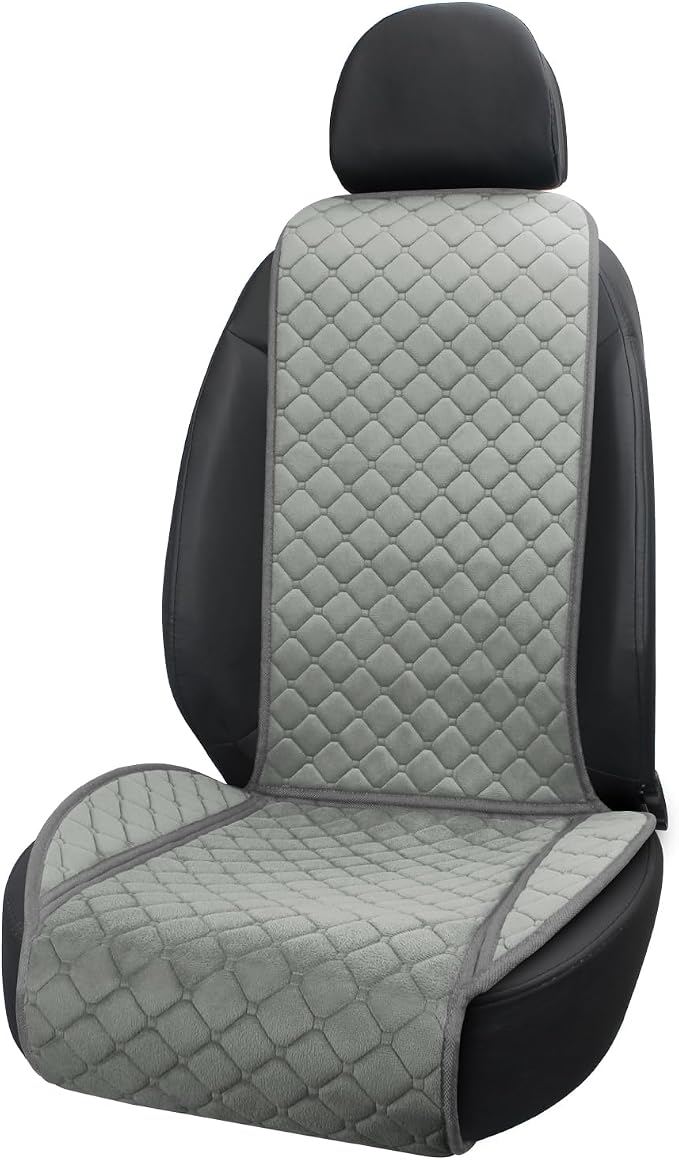 Universal Seat Covers — Front Seat — Gray