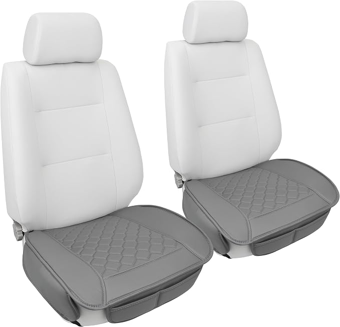 Car Seat Covers — Front Seat — Gray
