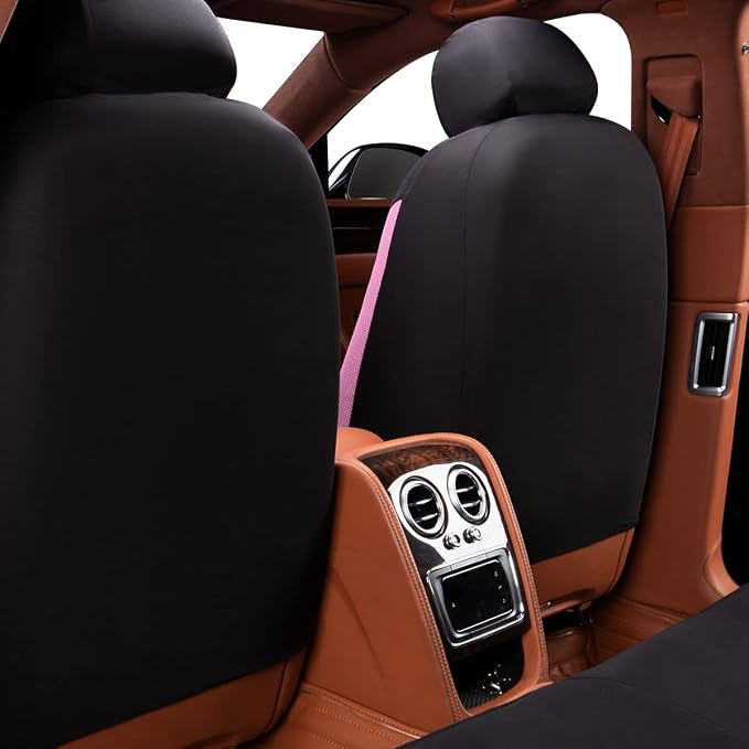 Universal Seat Covers — Front Seat — Pink
