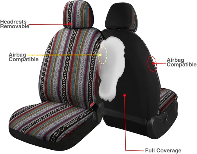 Universal Seat Covers — Front Seat