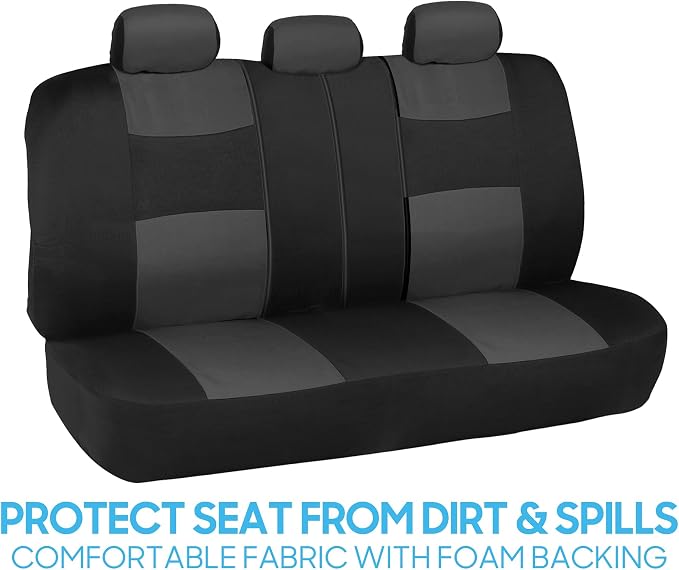 Car Seat Covers — Full Set — Black