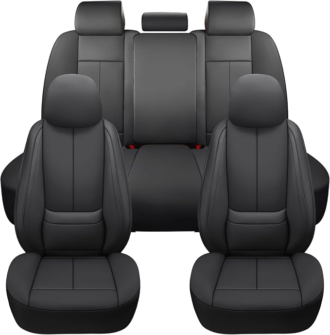 Car Seat Covers — Full Set — Black