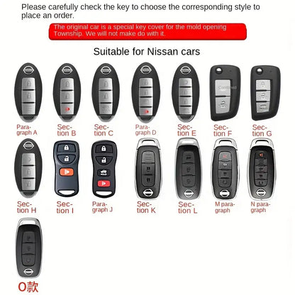 For Nissan Key Cover, Zinc Alloy, Universal Fit for 14th-21st Generation Classic Sunny, 20th Generation Bluebird 62ea5ffc-bedc-4f3d-8689-a4da19259018