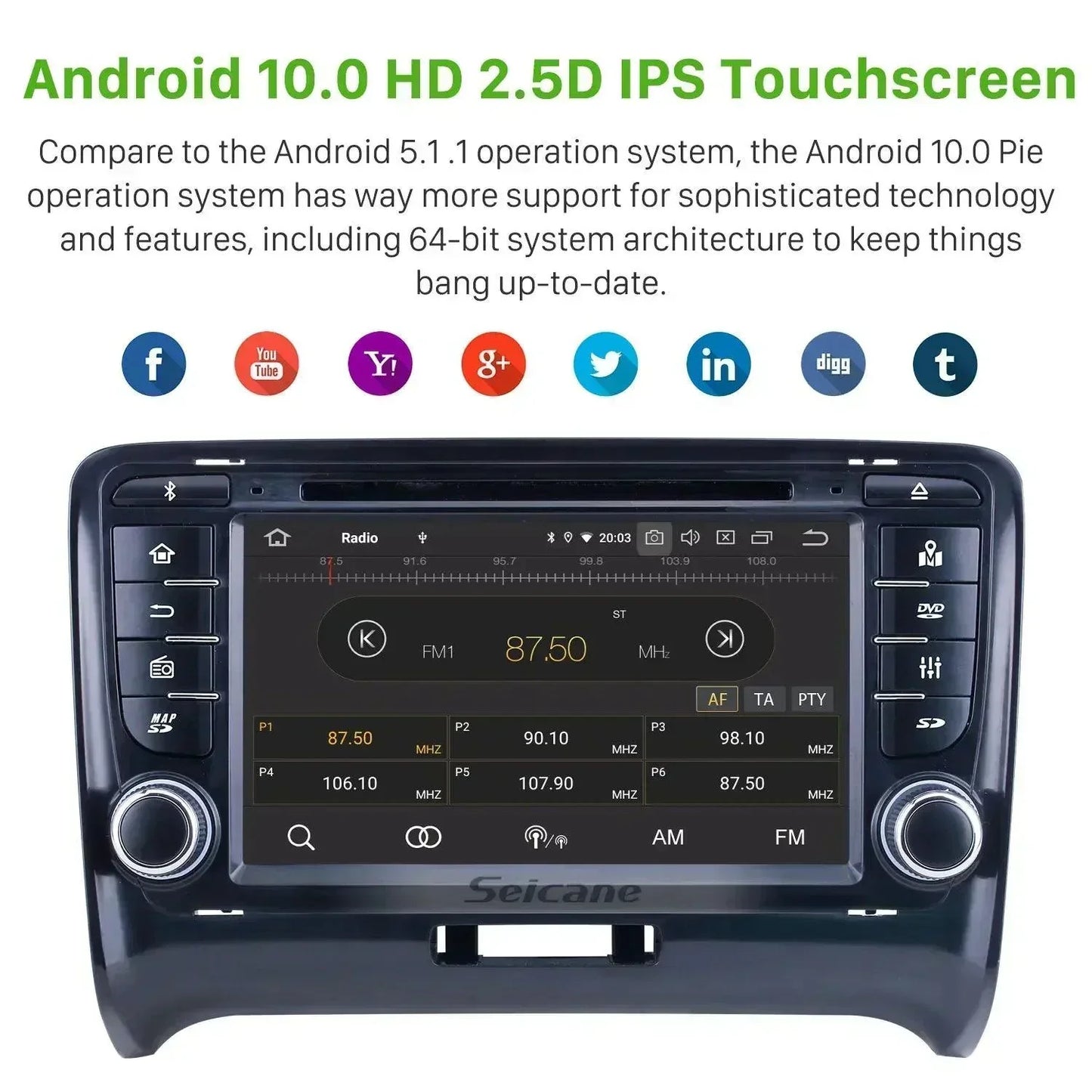 7 inch Android Car Radio 4+64GB For Audi TT 7-inch-android-car-radio-4-64gb-for-audi-tt-auto-parts-6