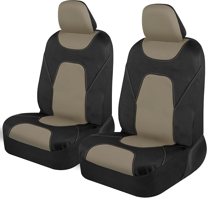 Pet Car Seat Protector — Front Seat — Beige
