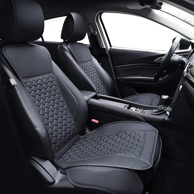 Universal Seat Covers — Front Seat — Black