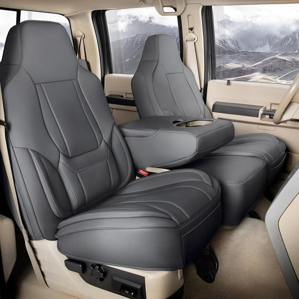 Seat Covers for Ford F-150 — Front Seat — Gray