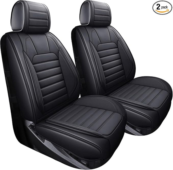 Seat Covers for Chevrolet Silverado / GMC Sierra — Front Seat — Black
