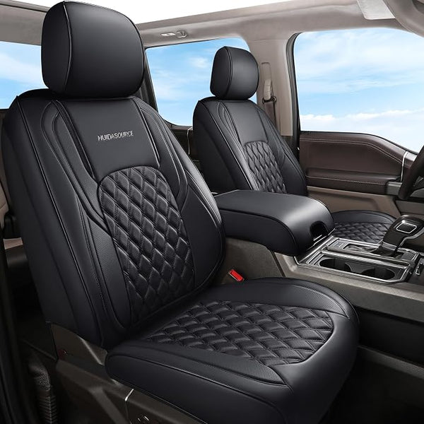 Seat Covers for Multiple Vehicles — Full Set — Black