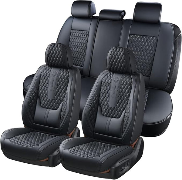 Universal Seat Covers — Full Set — Black