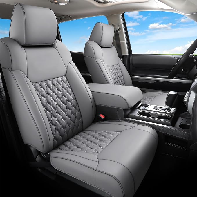Seat Covers for Toyota Tacoma — Full Set — Gray
