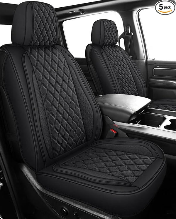 Seat Covers for Chevrolet Silverado / GMC Sierra — Front Seat — Black
