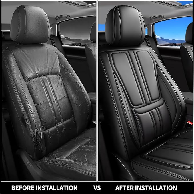 Seat Covers for Nissan Murano — Full Set — Black