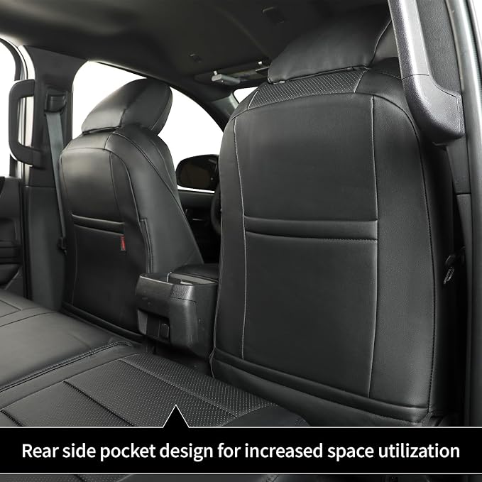 Seat Covers for Toyota Tacoma — Front Seat — Black