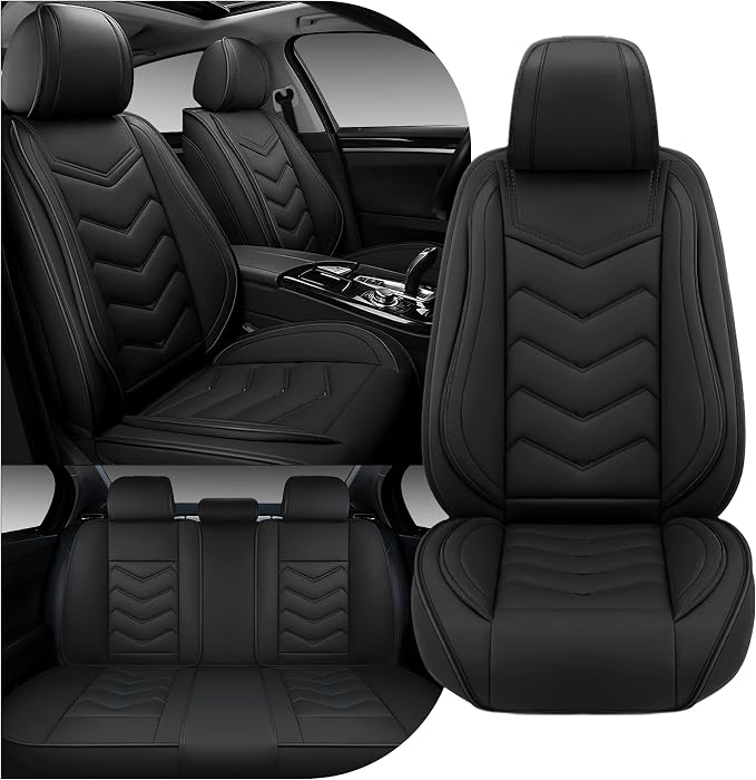 Seat Covers for Honda Civic — Full Set — Black