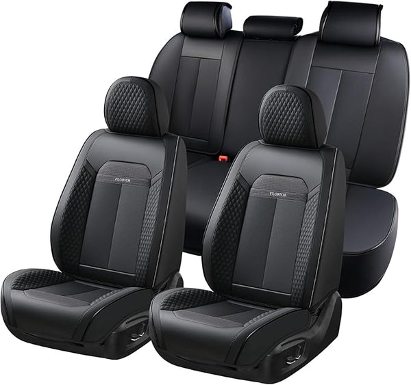 Universal Seat Covers — Full Set — Black