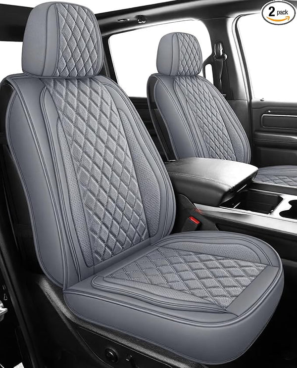 Seat Covers for Chevrolet Silverado / GMC Sierra — Front Seat — Gray