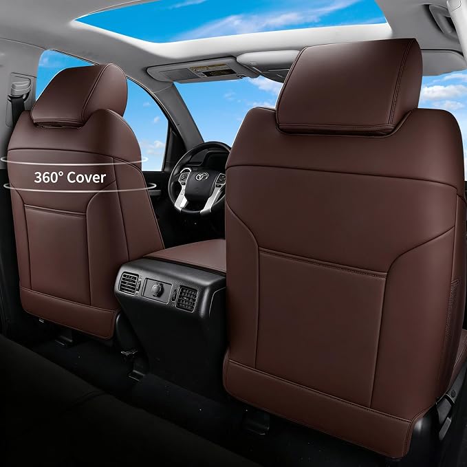 Seat Covers for Toyota Tacoma — Full Set — Coffee