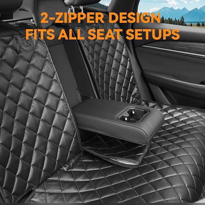 Pet Car Seat Protector — Black