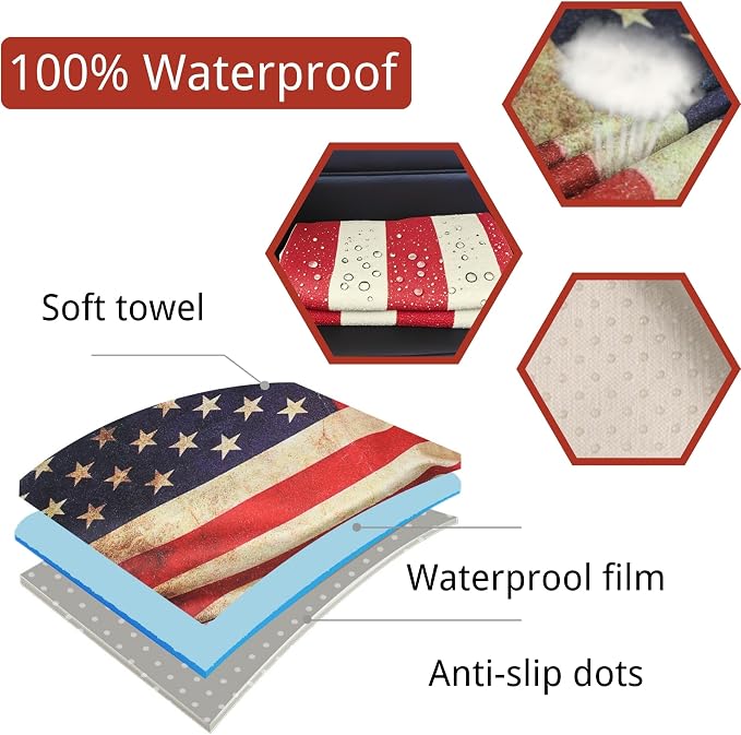 Car Seat Covers — Front Seat — Red