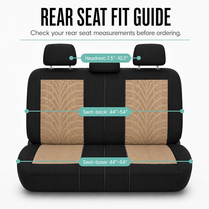 Universal Seat Covers — Beige