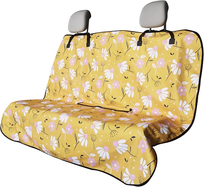 Pet Car Seat Protector — Yellow