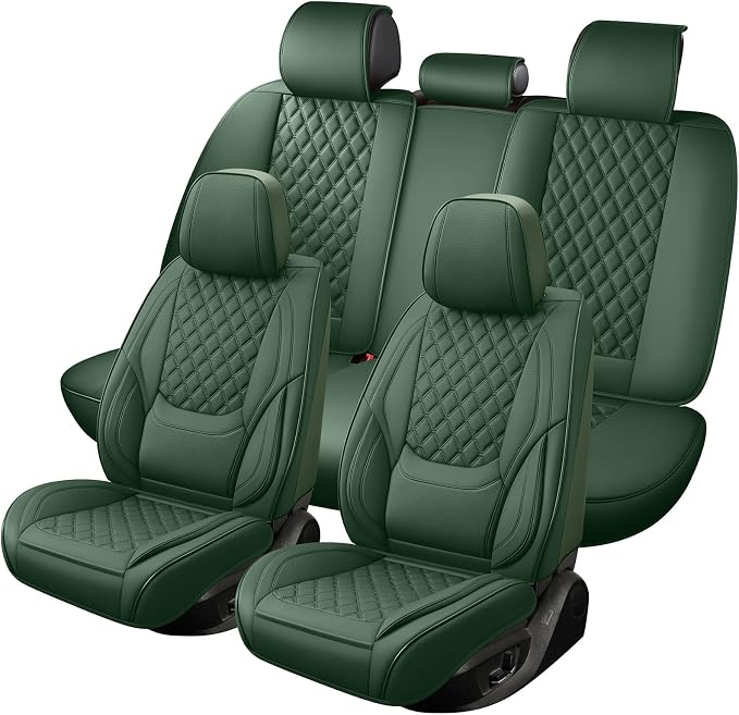 Universal Seat Covers — Full Set — Green