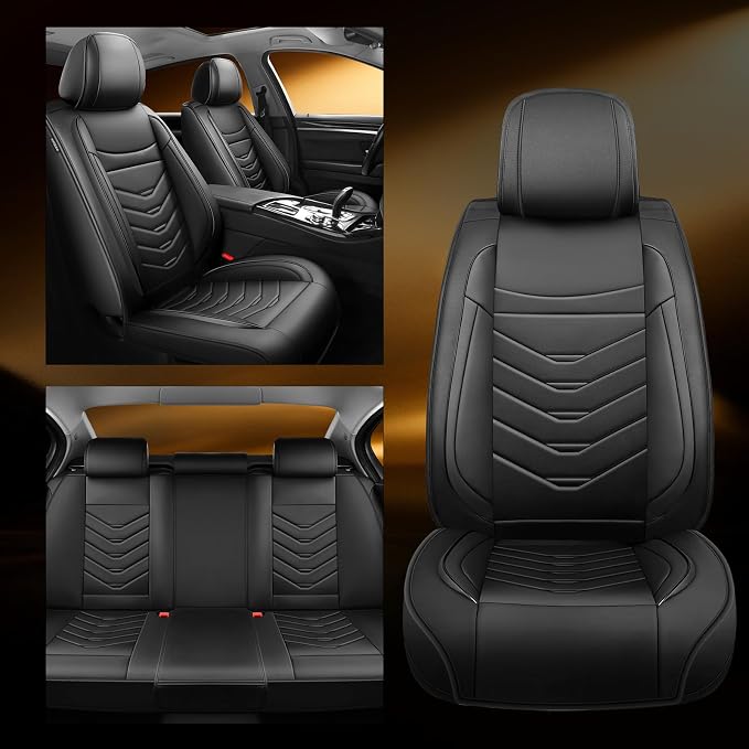 Seat Covers for Nissan Rogue — Full Set — Black