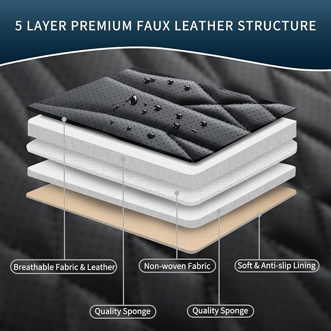 Universal Seat Covers — Black
