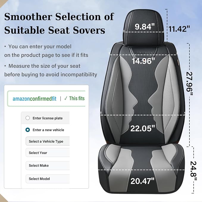 Universal Seat Covers — Front Seat