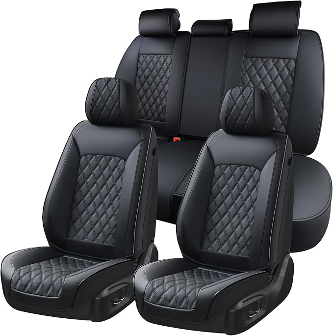 Universal Seat Covers — Full Set — Black