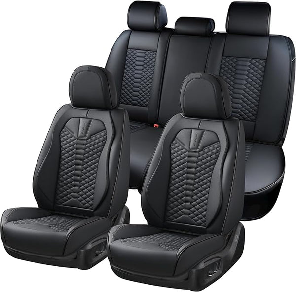 Universal Seat Covers — Full Set — Black