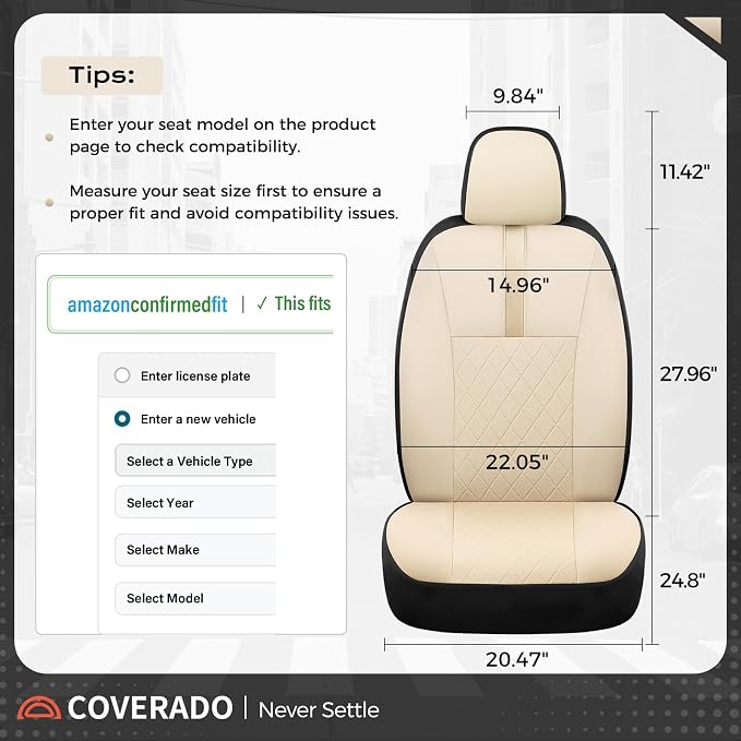 Universal Seat Covers — Full Set
