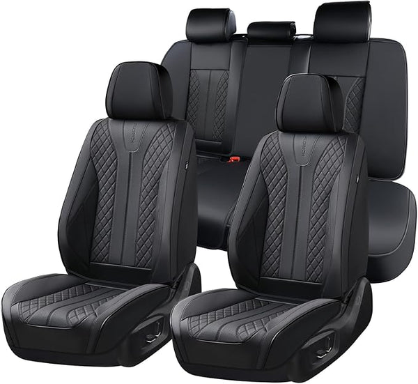 Universal Seat Covers — Full Set — Black