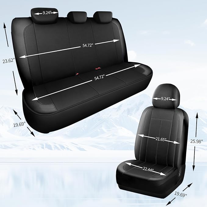 Universal Neoprene Seat Covers — Full Set