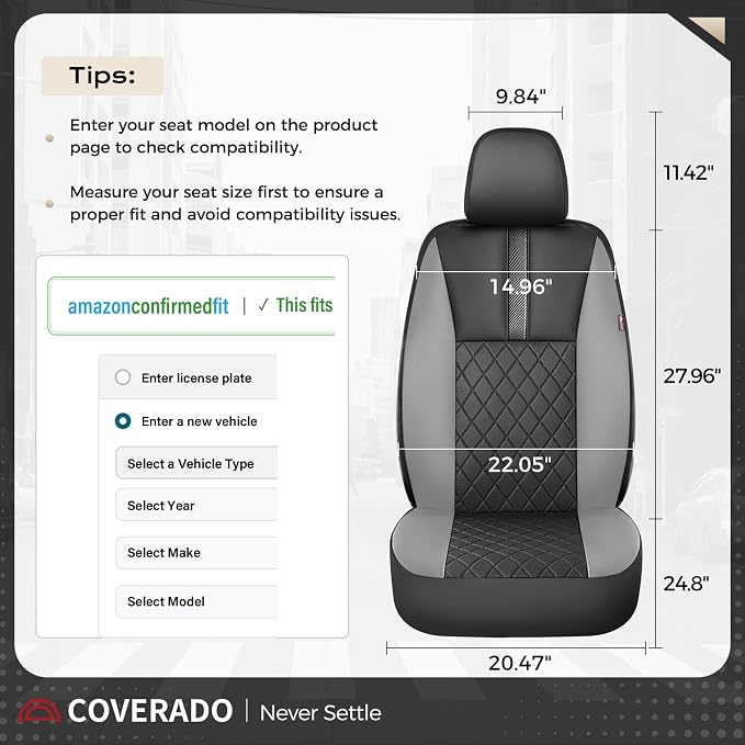 Universal Seat Covers — Full Set