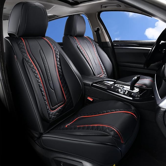 Universal Seat Covers — Full Set — Black