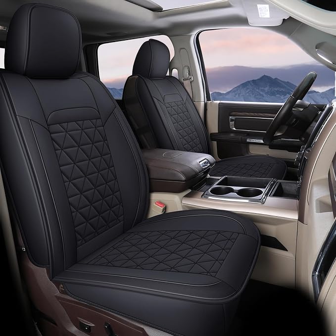 Seat Covers for Multiple Vehicles — Black