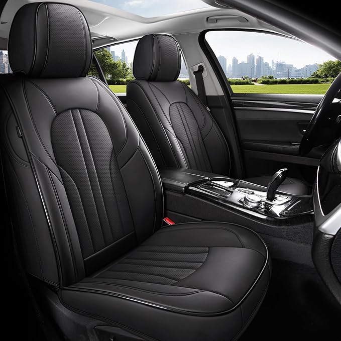 Universal Seat Covers — Full Set — Black
