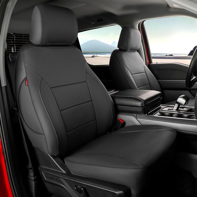 Seat Covers for Multiple Vehicles — Full Set — Black