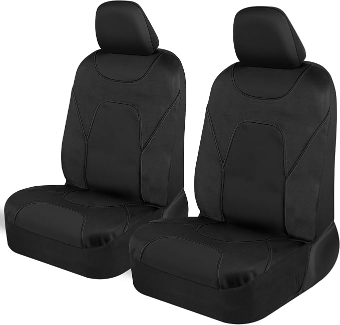 Universal Seat Covers — Full Set — Black